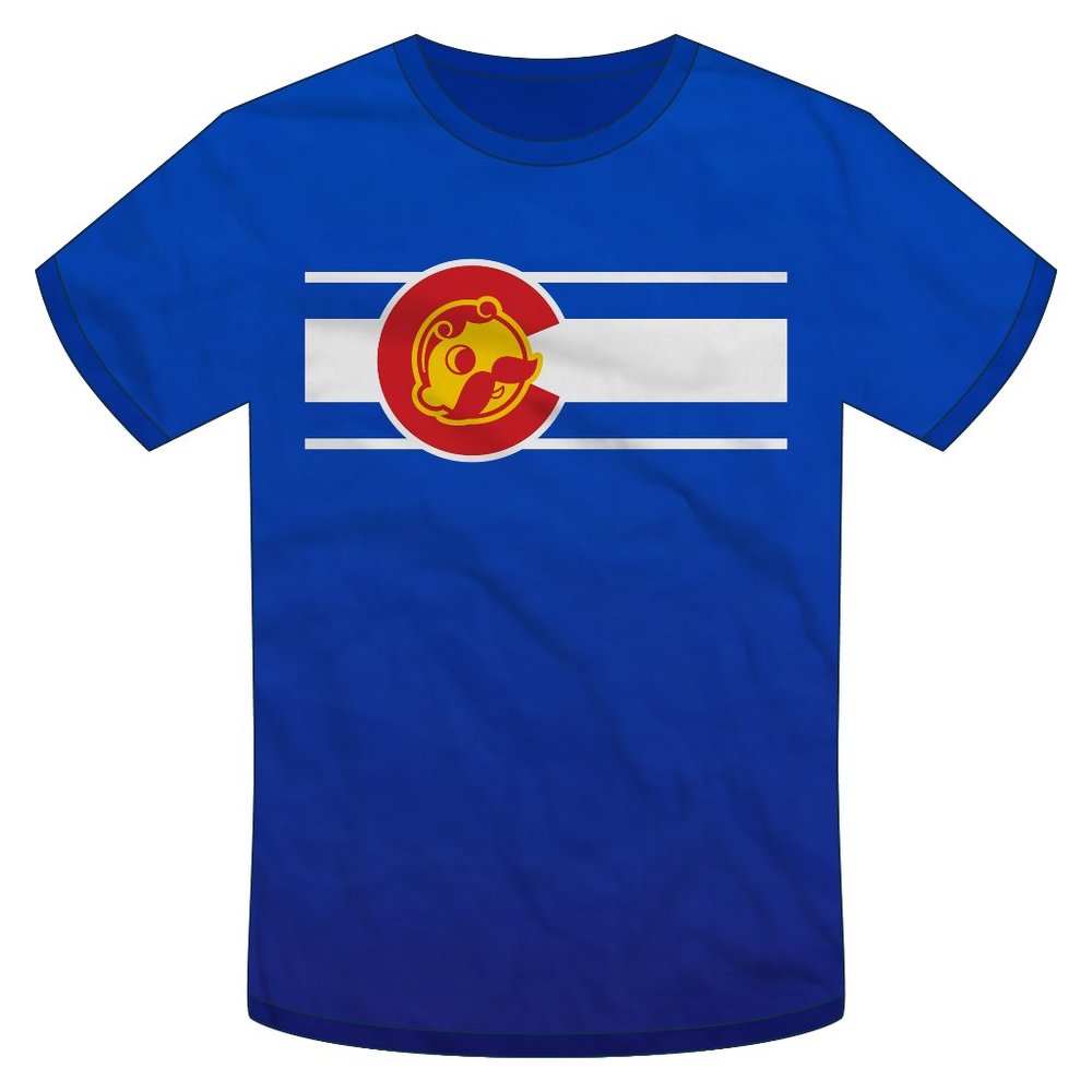 Colorado Flag / Natty Boh – Bohlorado T-shirt